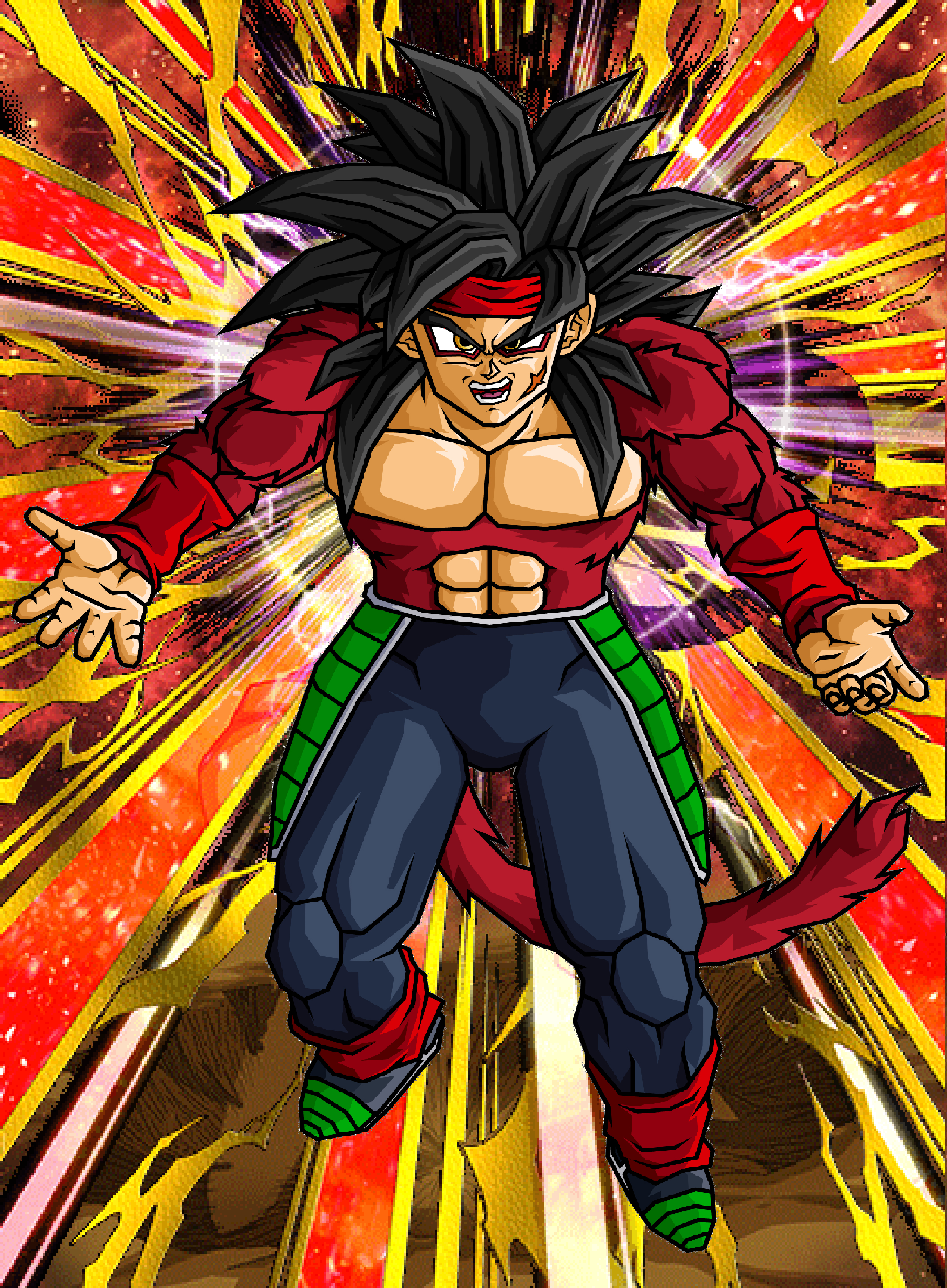 bardock super saiyan 4