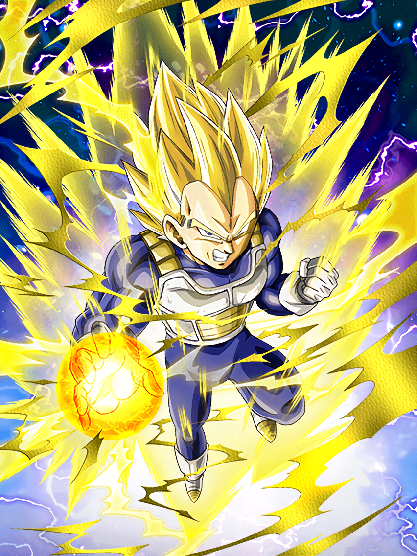 Reclaim the Summit Super Saiyan Vegeta EZA Dokfan Battle Wiki