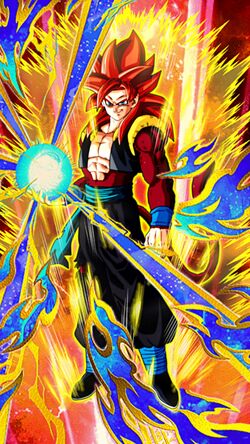 Pinnacle of Saiyan Might Super Saiyan 4 Gogeta, Dokfan Battle Wiki