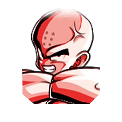Strongest Human on Earth Krillin (Max Power) (Kaioken) | Dokfan Battle ...