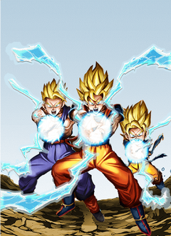 Family of Justice Goku Goten Gohan Dokfan Battle Wiki Fandom