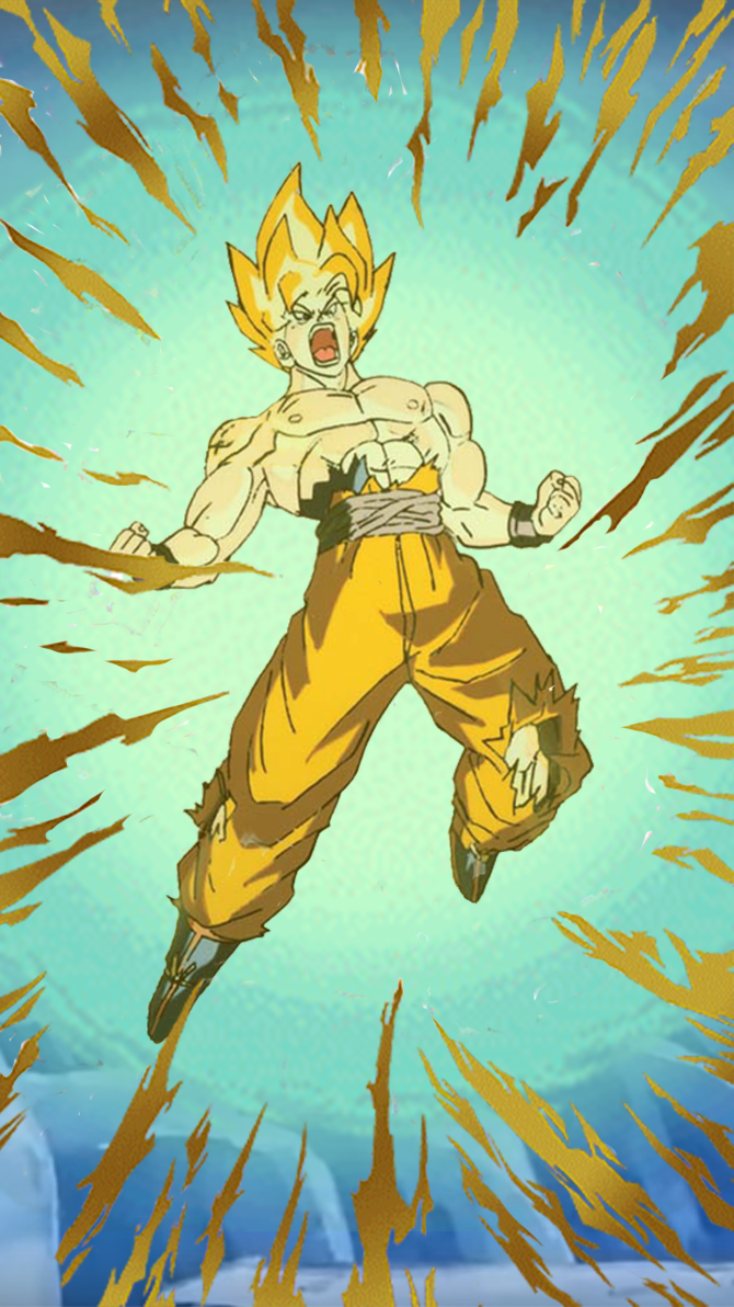 Pure Heart Spirit Bomb Super Saiyan Goku Dokfan Battle Wiki