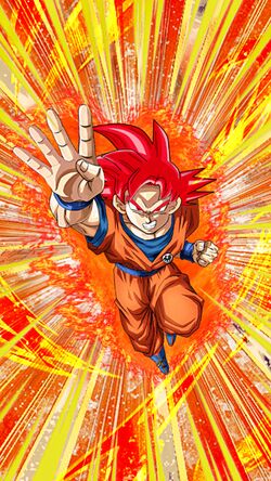 God of a New World Super Saiyan God Goku, Dokfan Battle Wiki