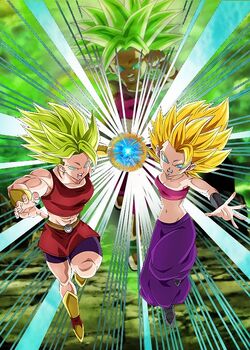 Super Saiyans who Dominate the Battle Super Saiyan 2 Caulifla