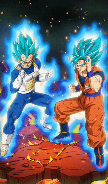 Goku Super Saiyan Blue GIF