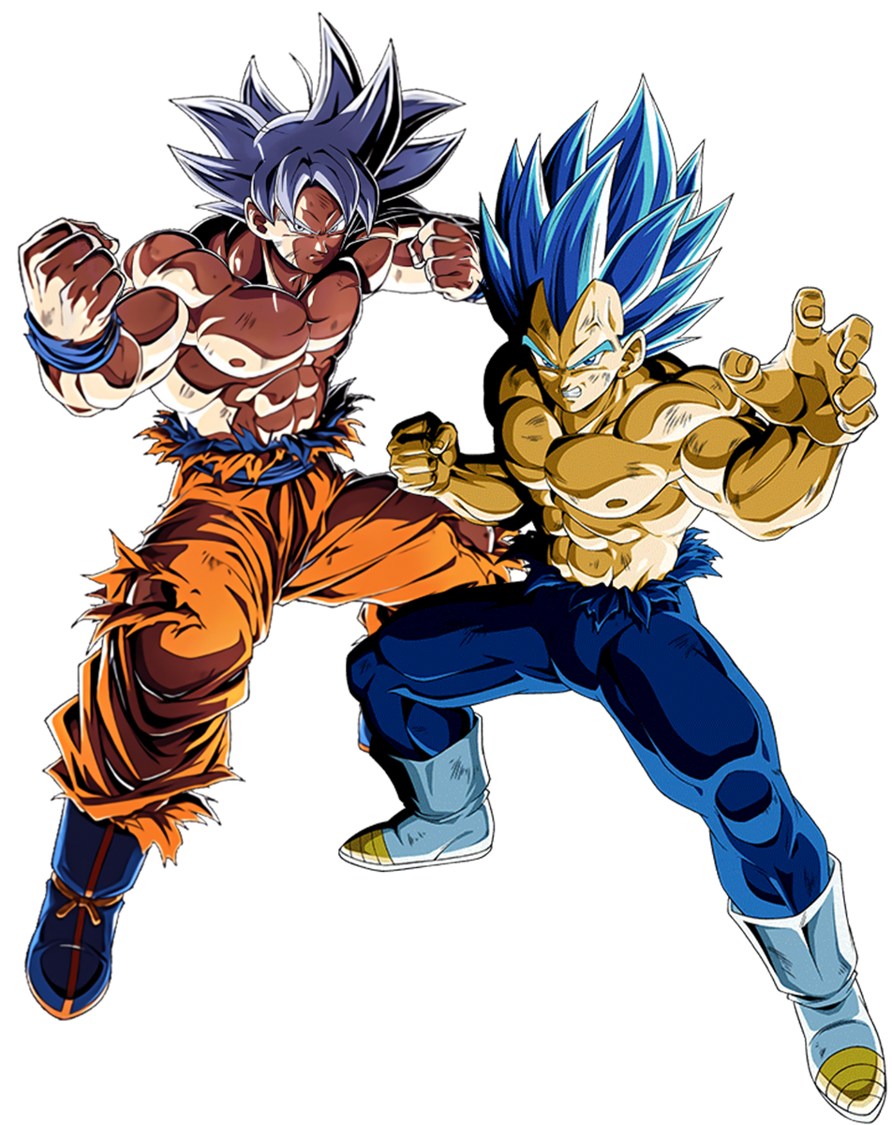 Ultra Instinct Goku VS Super Saiyan Blue Evolution Vegeta