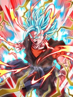 Super Saiyan Blue Kaioken x10 Goku (Dokkan Awakene, Wiki