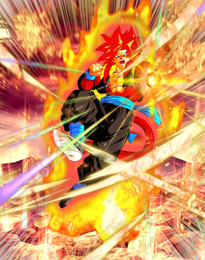 Glow and Smell of Victory Super Saiyan 4 Gogeta, Dokfan Battle Wiki