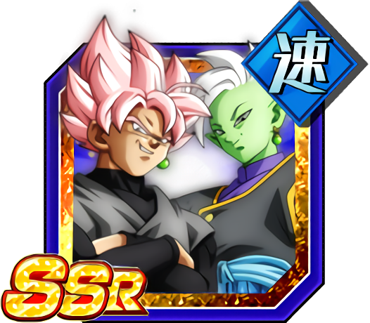 Goku Black SSJR and Zamasu From Dragon Ball Super