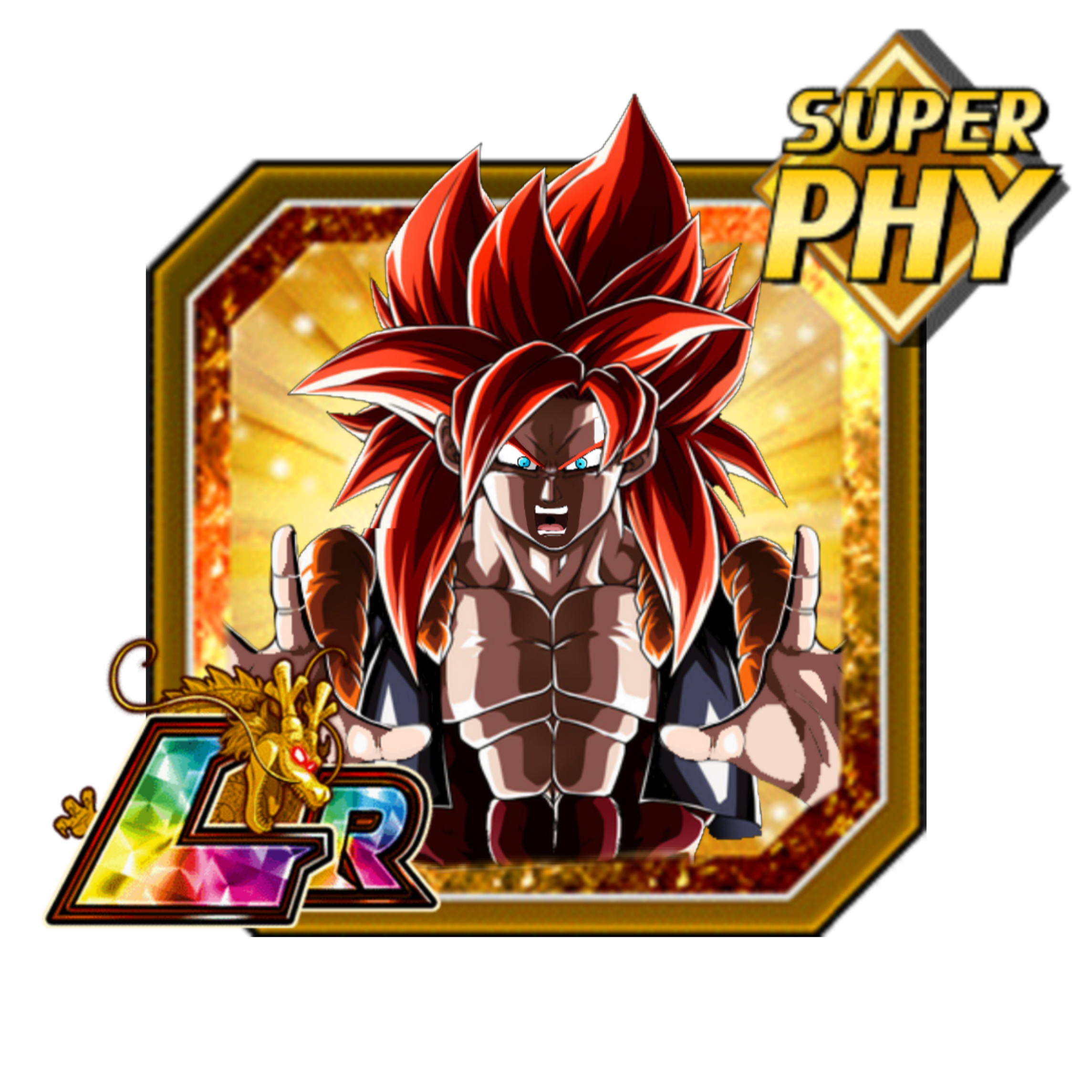 Pinnacle of Saiyan Might Super Saiyan 4 Gogeta, Dokfan Battle Wiki