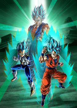 God of a New World Super Saiyan God Goku, Dokfan Battle Wiki