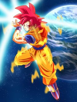 God of a New World Super Saiyan God Goku, Dokfan Battle Wiki