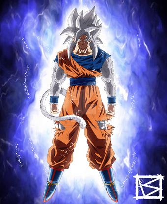 Sensation Beyond Ultra Instinct Goku Super Saiyan 4 Ultra Instinct Dokfan Battle Wiki Fandom