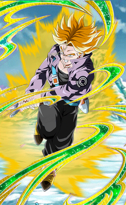 Golden Time Traveler Super Saiyan Trunks Dokfan Battle Wiki Fandom