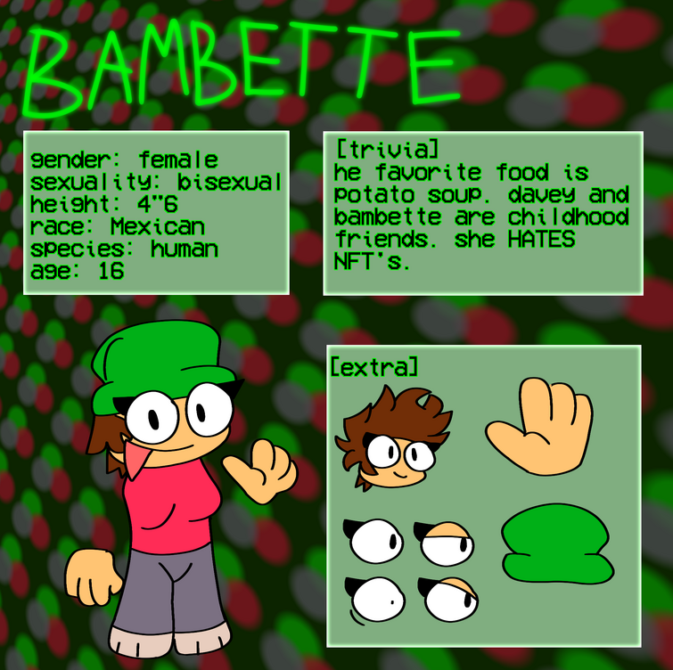 Bambette reference sheet | Fandom