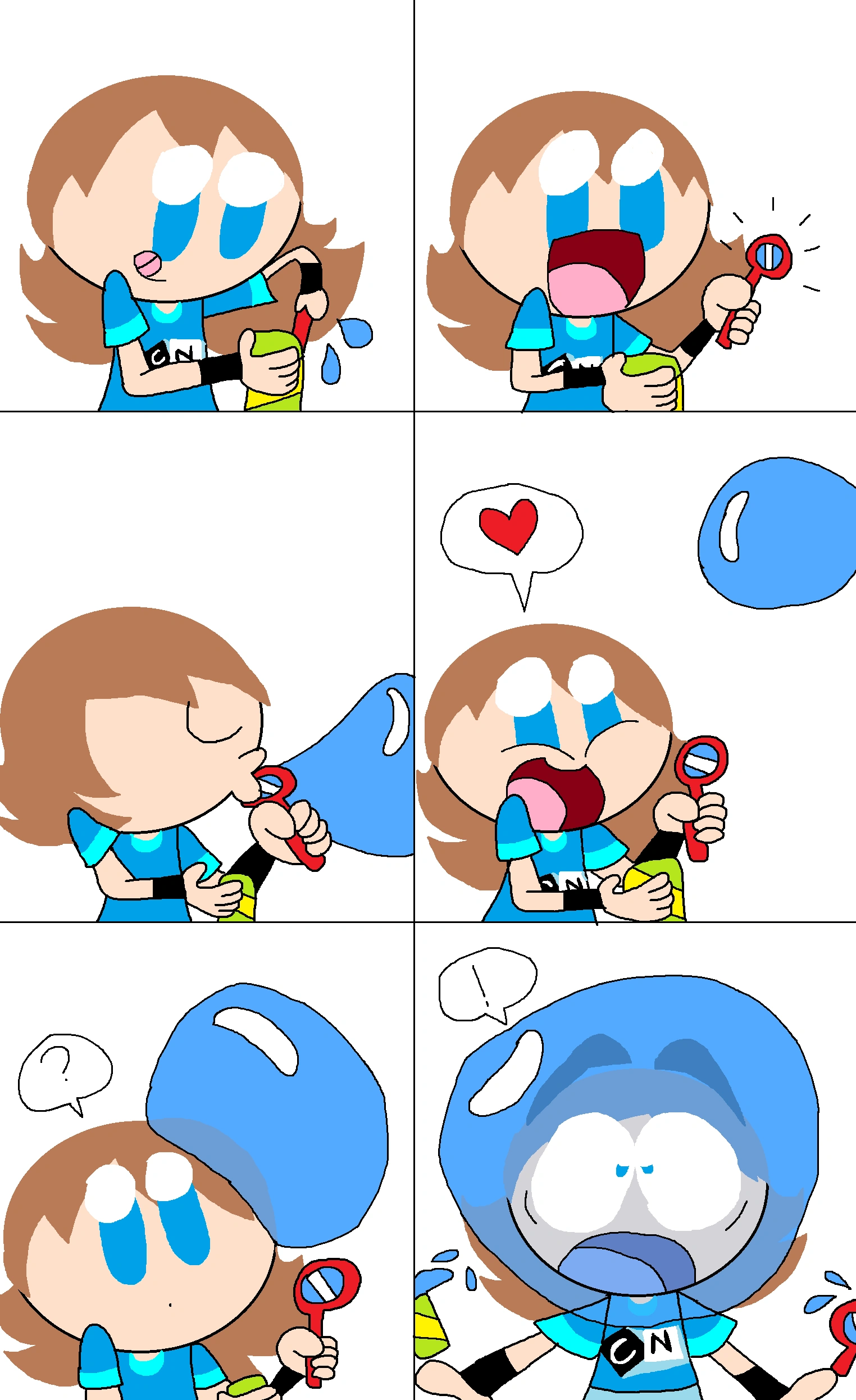 Cartoon Network's Head in Bubble Comic Fandom