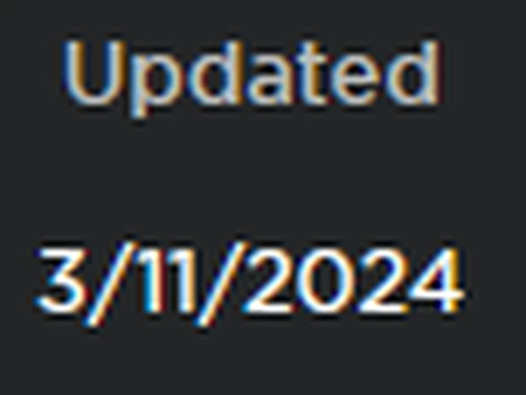 what the new update | Fandom