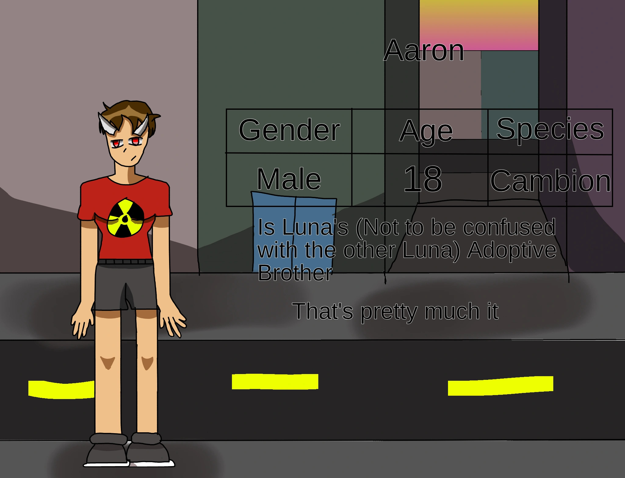 Aaron Reference Sheet | Fandom