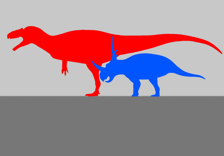 REBOR - REBOR GRAB N GO rex and Spino size comparison