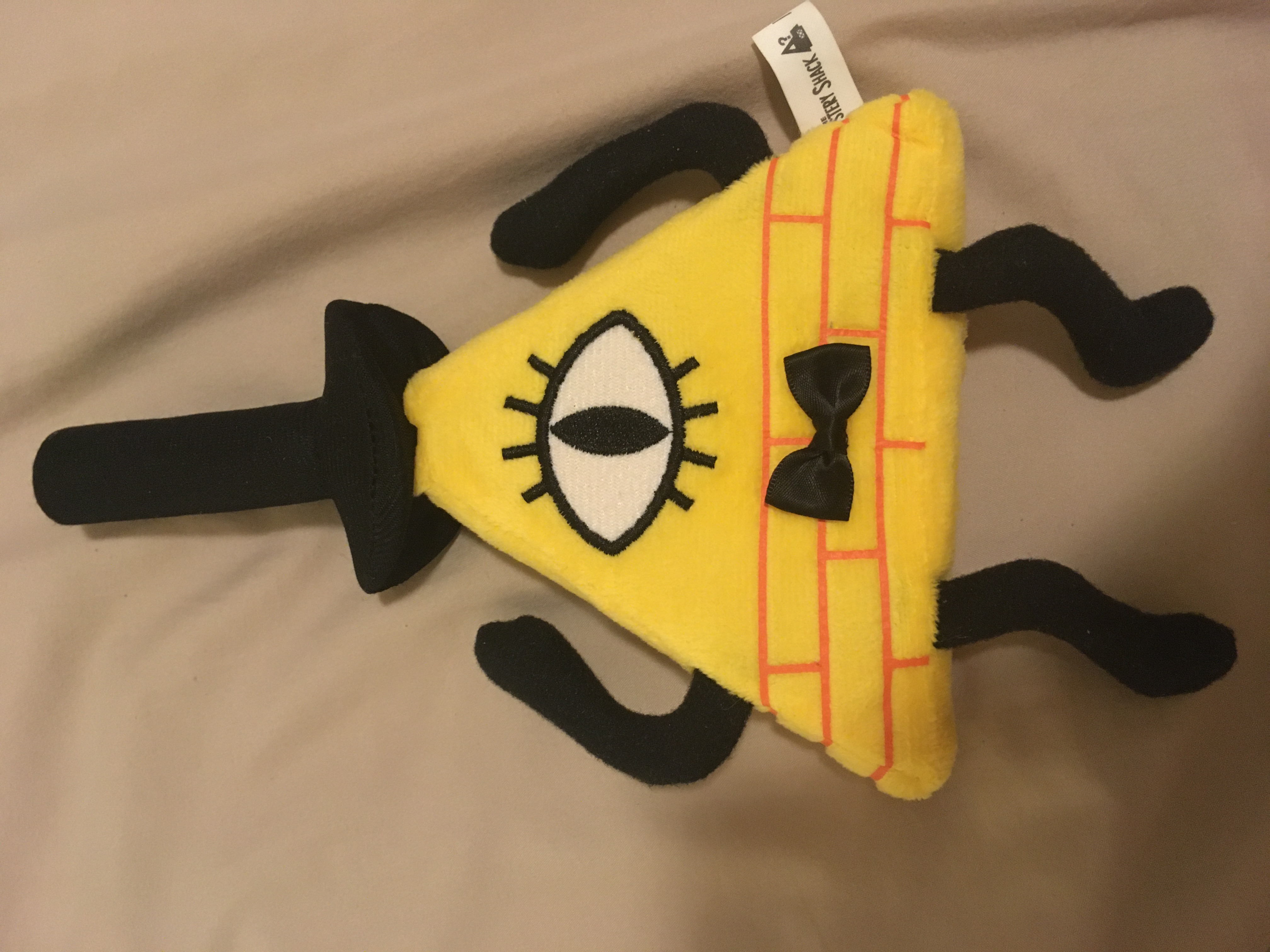 Does Anyone Know Why My Bill Cipher Plush Has A Different Bow Tie Fandom