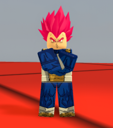 INSANO!! SUPER SAIYAJIN 5 VS BABY VEGETA NO DRAGON BALL DO ROBLOX