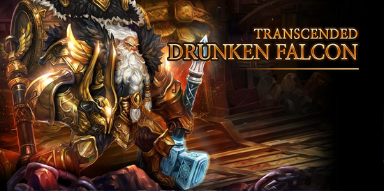 Transcended Drunken Falcon release poster