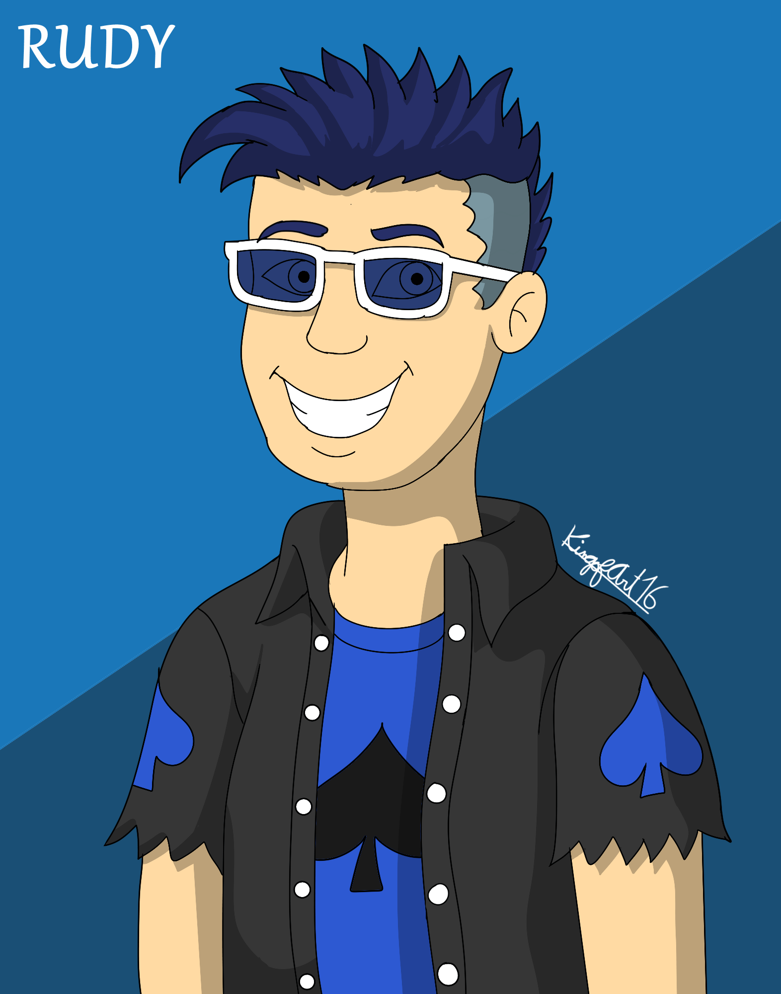 This is my latest style of Rudy. I had already added it to his fanart