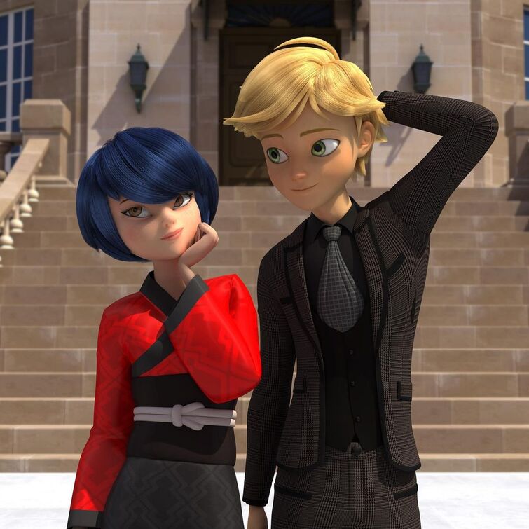 Did Adrien Actually Kiss Kagami Season 4 Colaboration Fandom