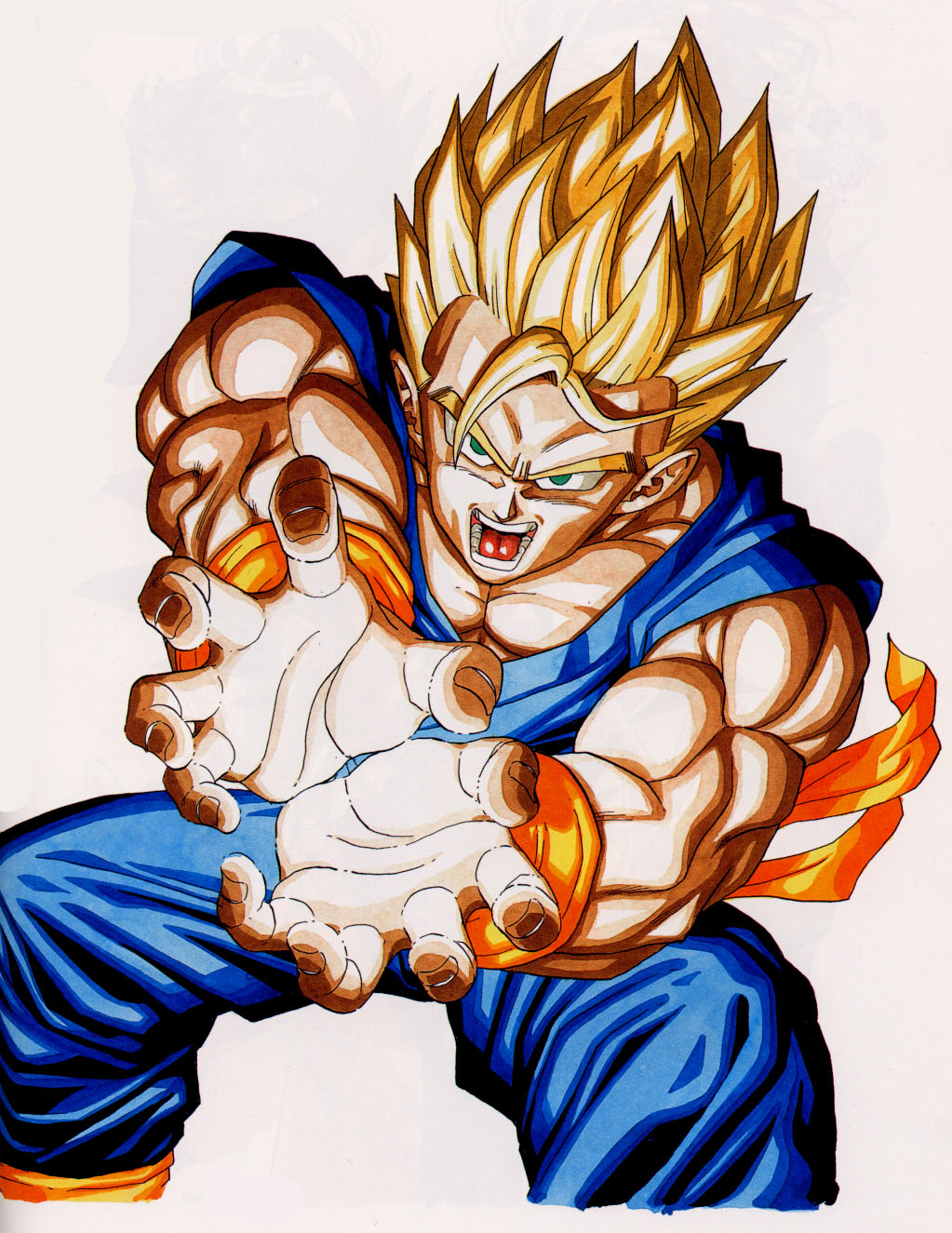 Download Gohan Super Saiyan 2 Kamehameha Wave Wallpaper