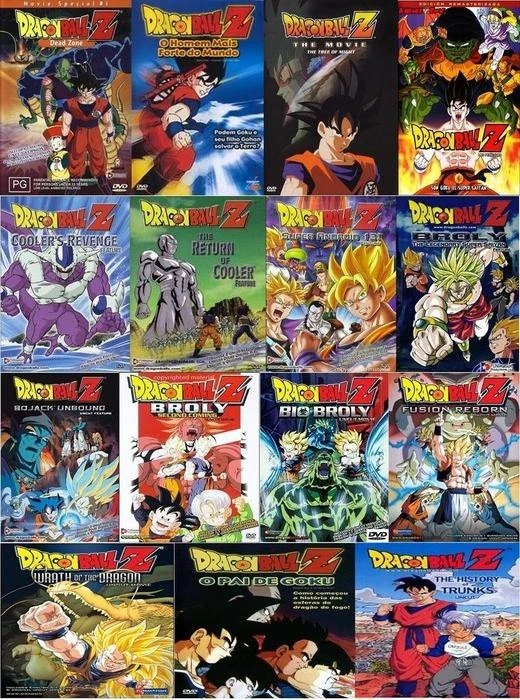 Todos filmes de Dragon Ball em ordem cronológica