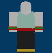 Crane Gi (Chiaotzu's Tanktop)