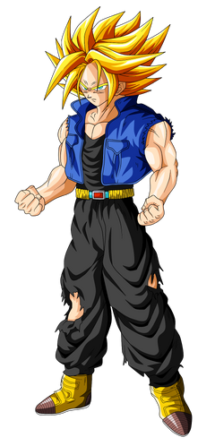 Trunks del Futuro SSJ  Dragon ball z, Dragon ball, Dragon ball super