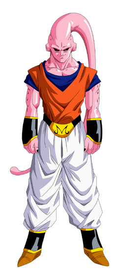 Dragon Ball Super Buu illustration, Majin Buu Vegeta Frieza Goku Gotenks,  dragon ball transparent background PNG clipart