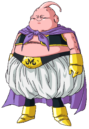 Majin Boo Gordo vs Majin Boo Magro. #dragonballz #dragonball #anime #a