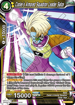 BT2-115 - Cooler's Armored Squadron Leader Salza | DBS CG Wiki | Fandom