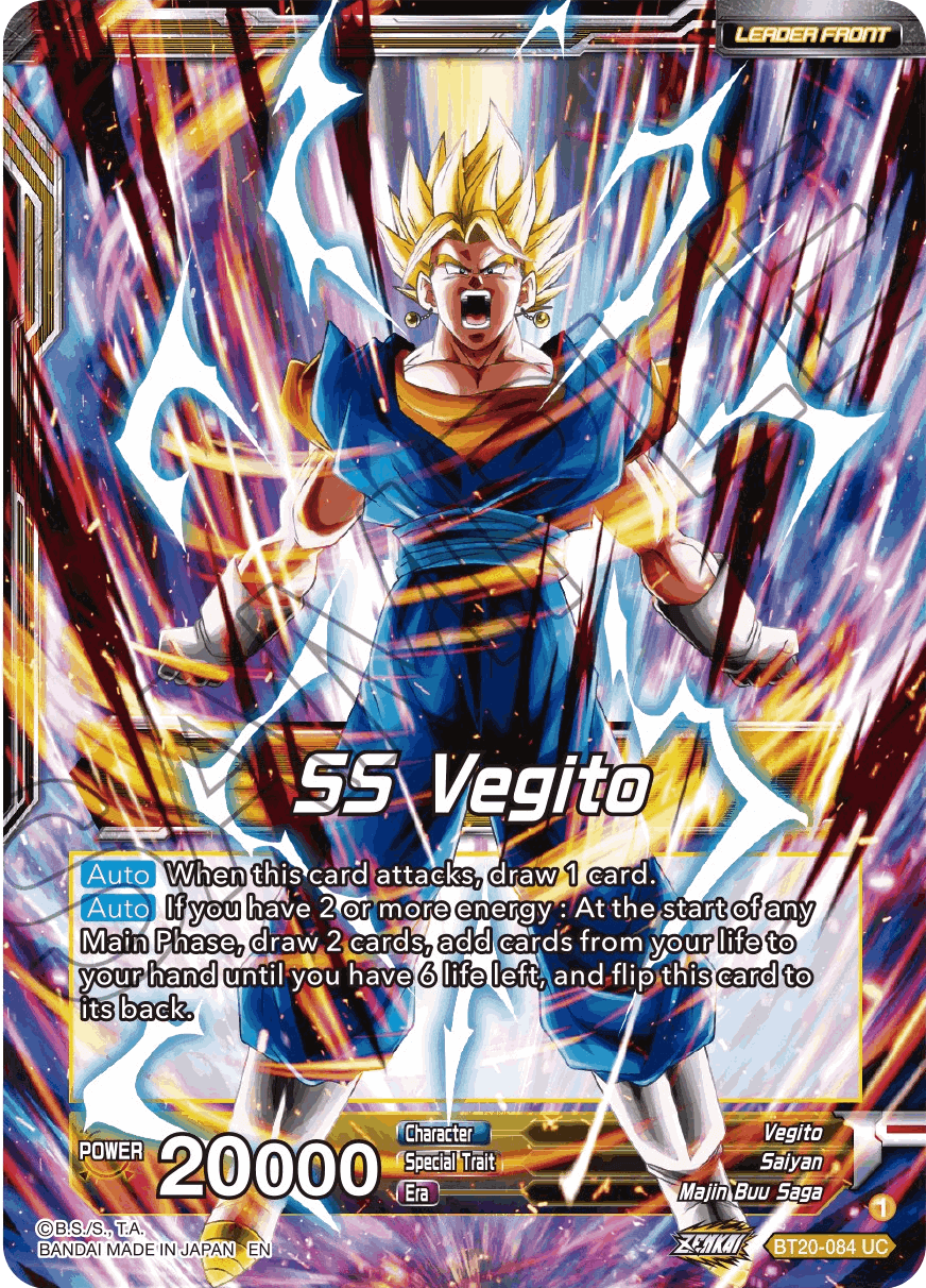 BT20-084 - SS Vegito // Son Goku & Vegeta, Path to Victory