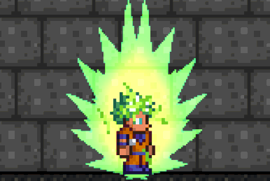TERRARIA, MAS EU ME TORNEI UM SAIYAJIN! Terraria Dragon Ball Mod #01