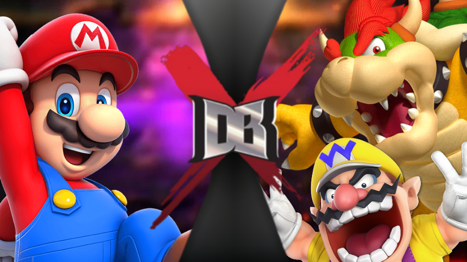 bowser vs mario