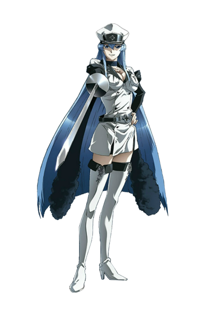 Wikipewibu on X: Esdeath, Akame Ga Kill  / X