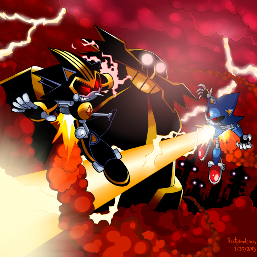 USA on X: Iron Valiant x Metal sonic  / X