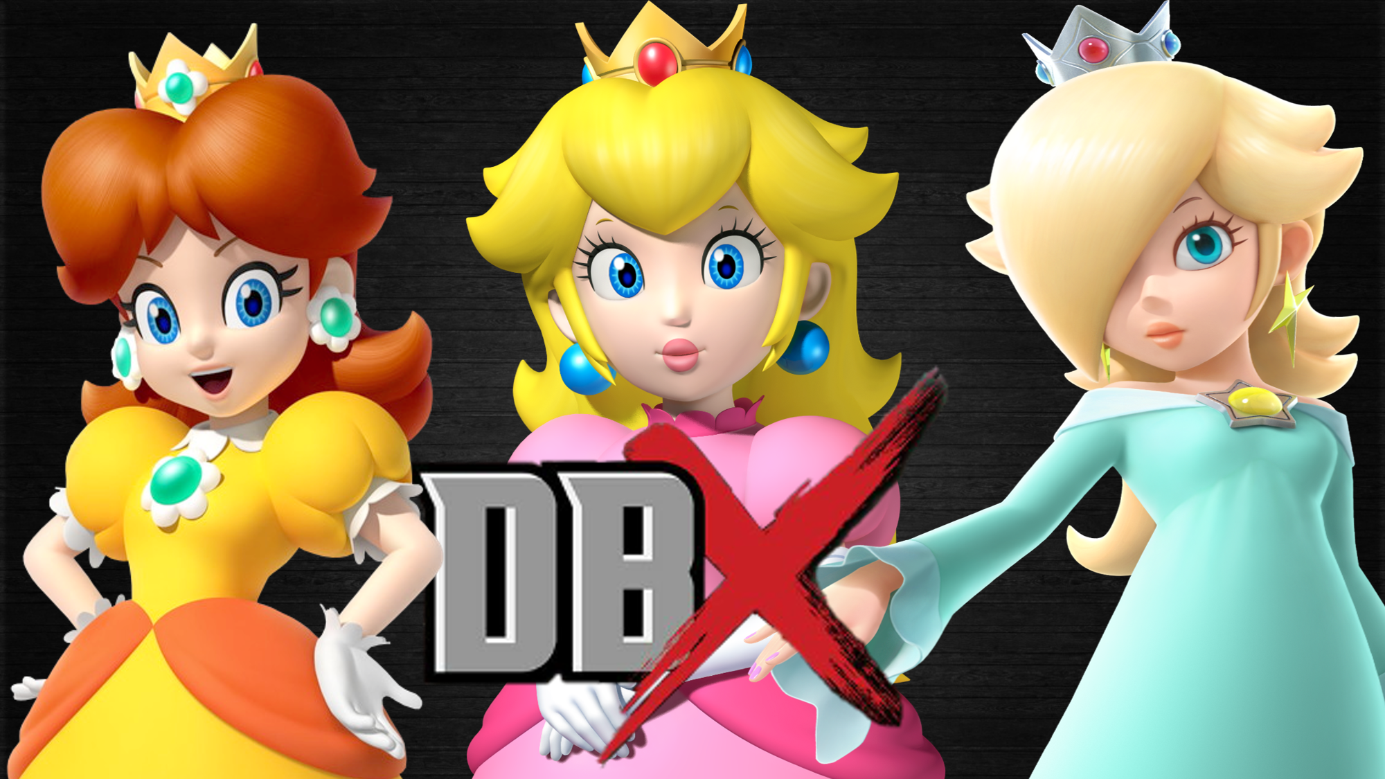 mario and peach and luigi and daisy and rosalina