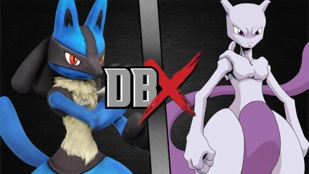 mewtwo and lucario