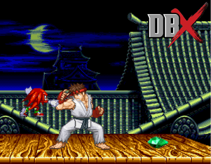 Knuckles vs Ryu thing