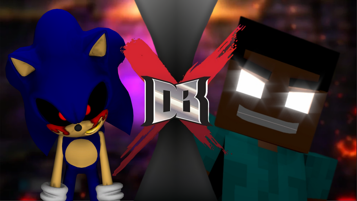 Herobrine x Sonic.EXE 2 by DanielaDragonEXE on DeviantArt