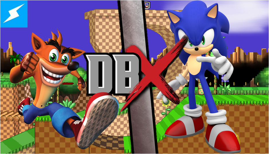 Crash bandicoot vs sonic the hedgehog DBX Fanon Wikia Fandom