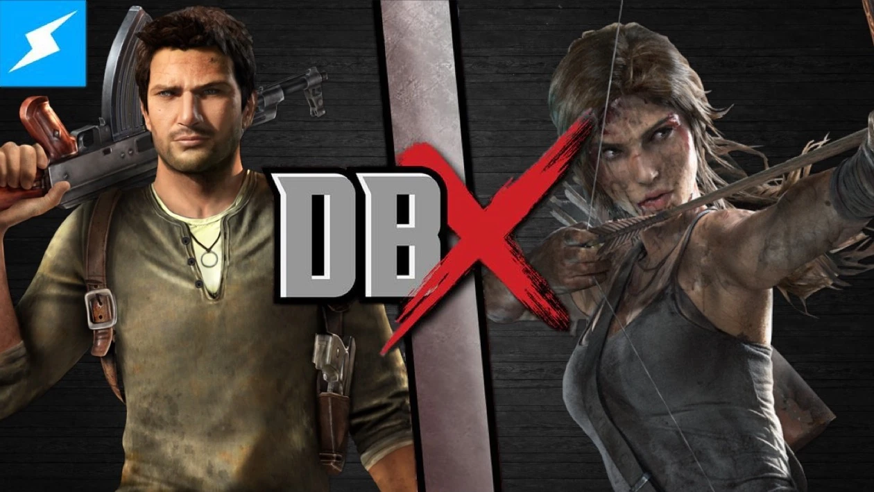 nathan drake and lara croft