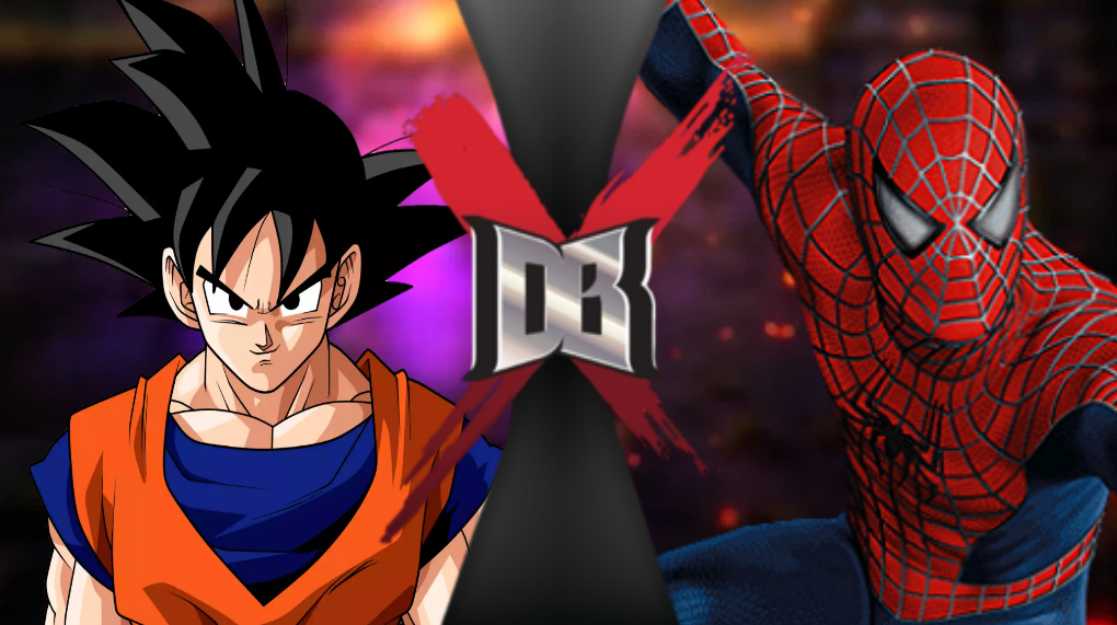 goku and vegeta vs marvel spiderman