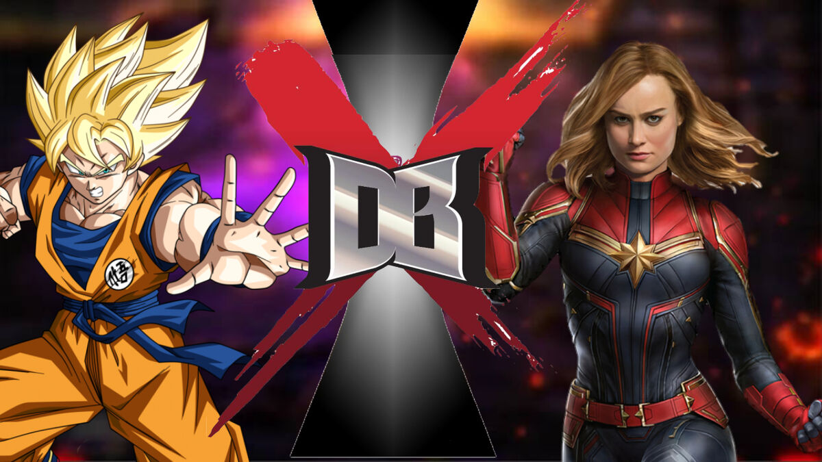 Goku Vs Captain Marvel | DBX Fanon Wikia | Fandom