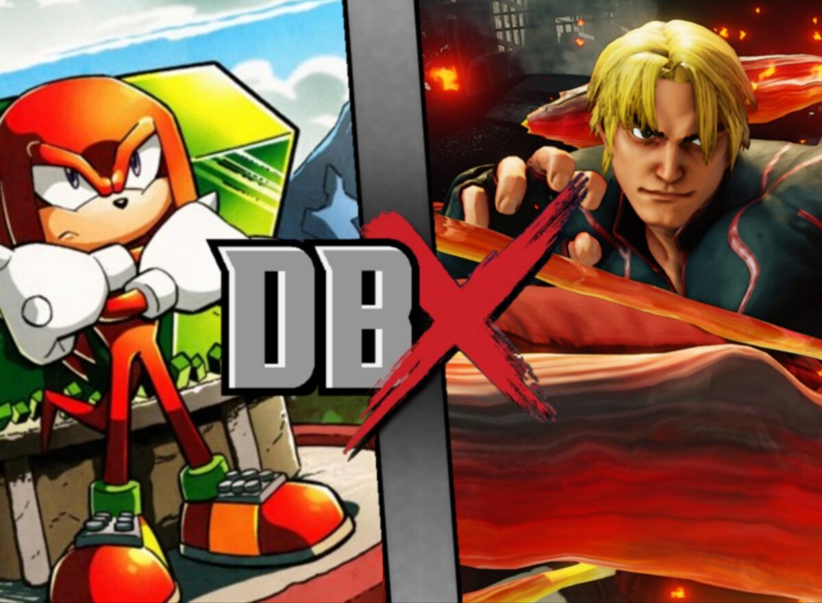 Knuckles Vs Ken Masters | DBX Fanon Wikia | Fandom