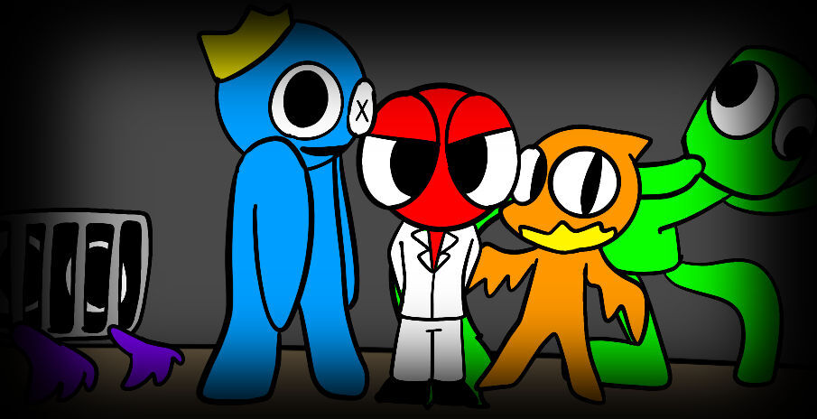 Rainbow Friends characters, jumpscares, and more